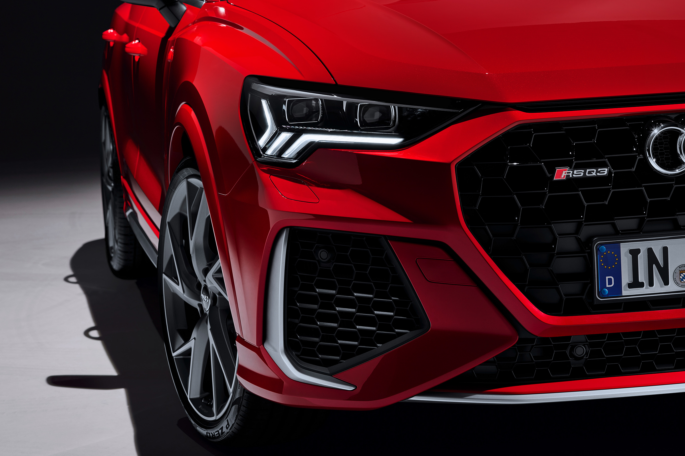 Audi RS Q3 front end detail