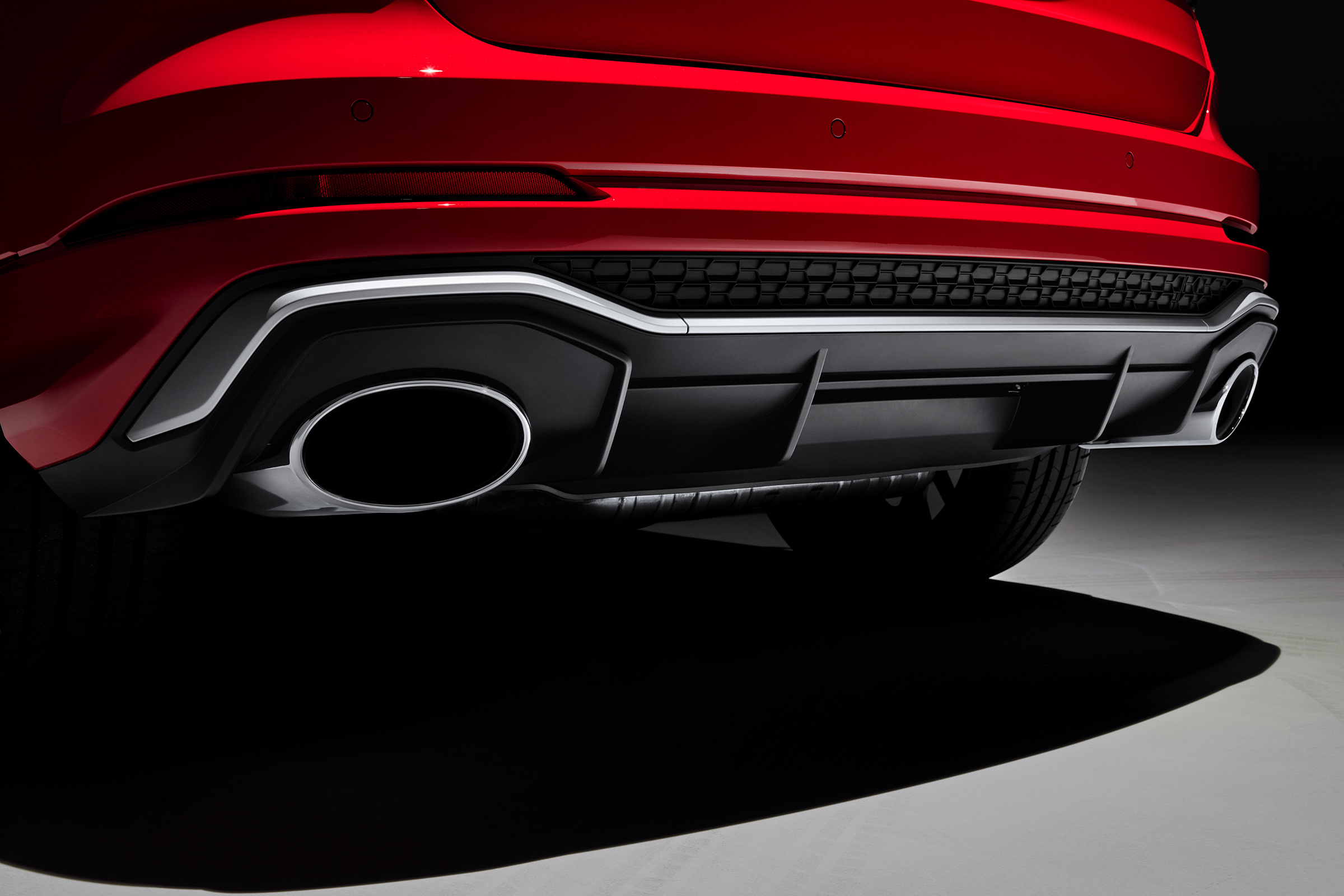 Audi RS Q3 exhausts