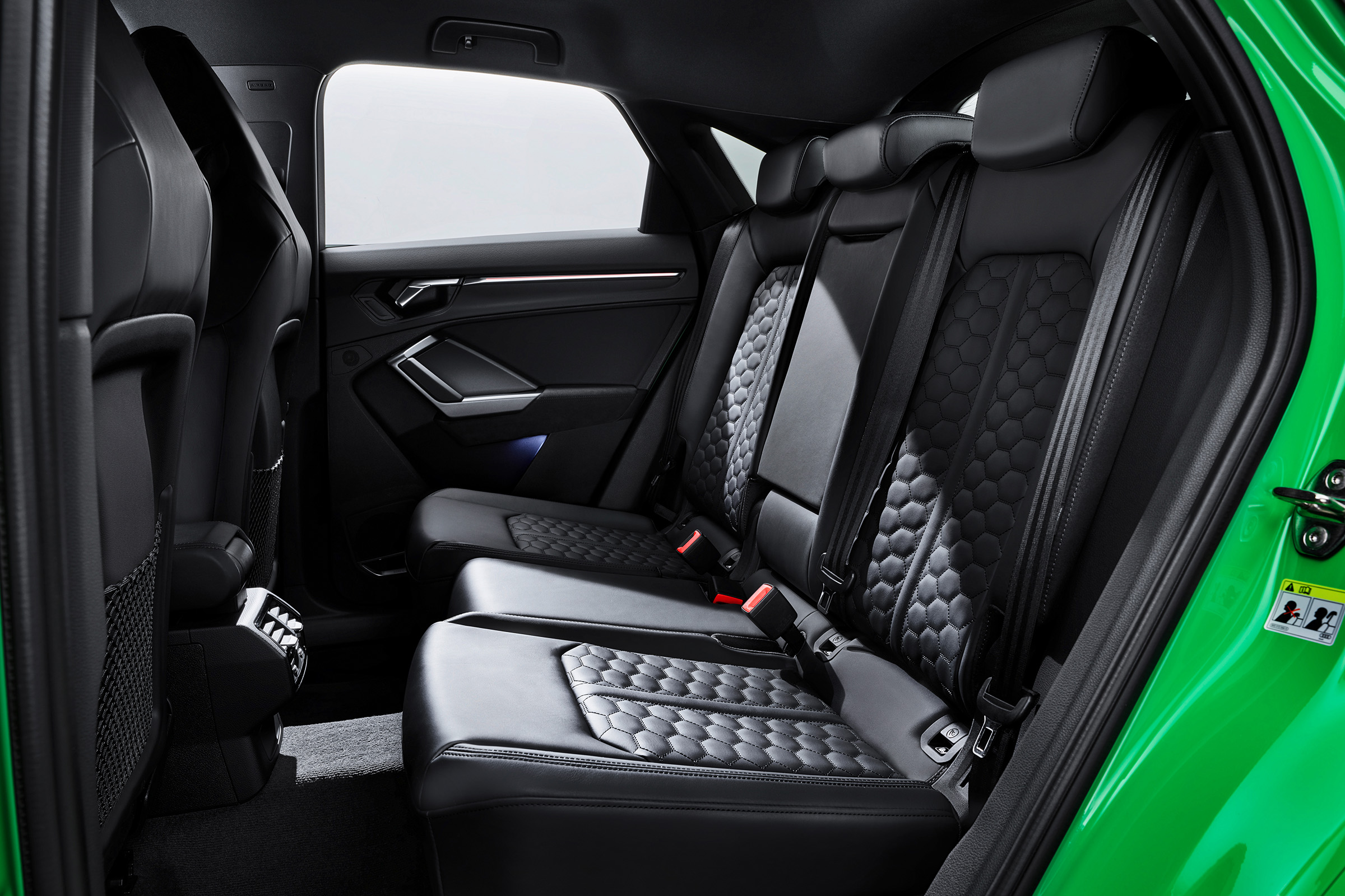 Audi RS Q3 Sportback rear seats