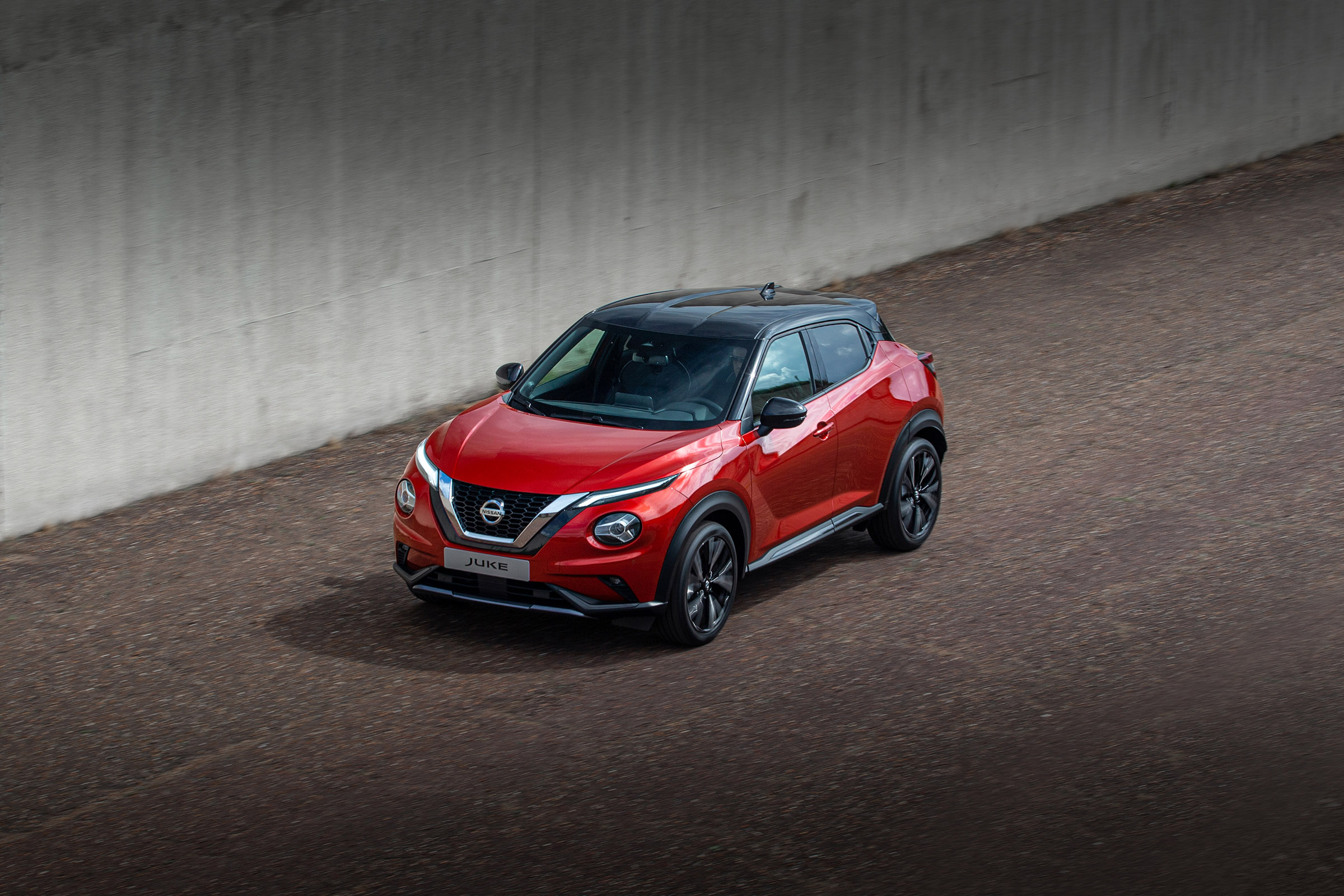 New Nissan Juke top view