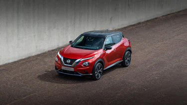 New Nissan Juke top view