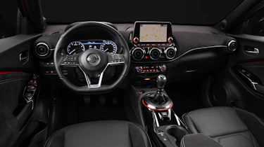 New Nissan Juke interior in black