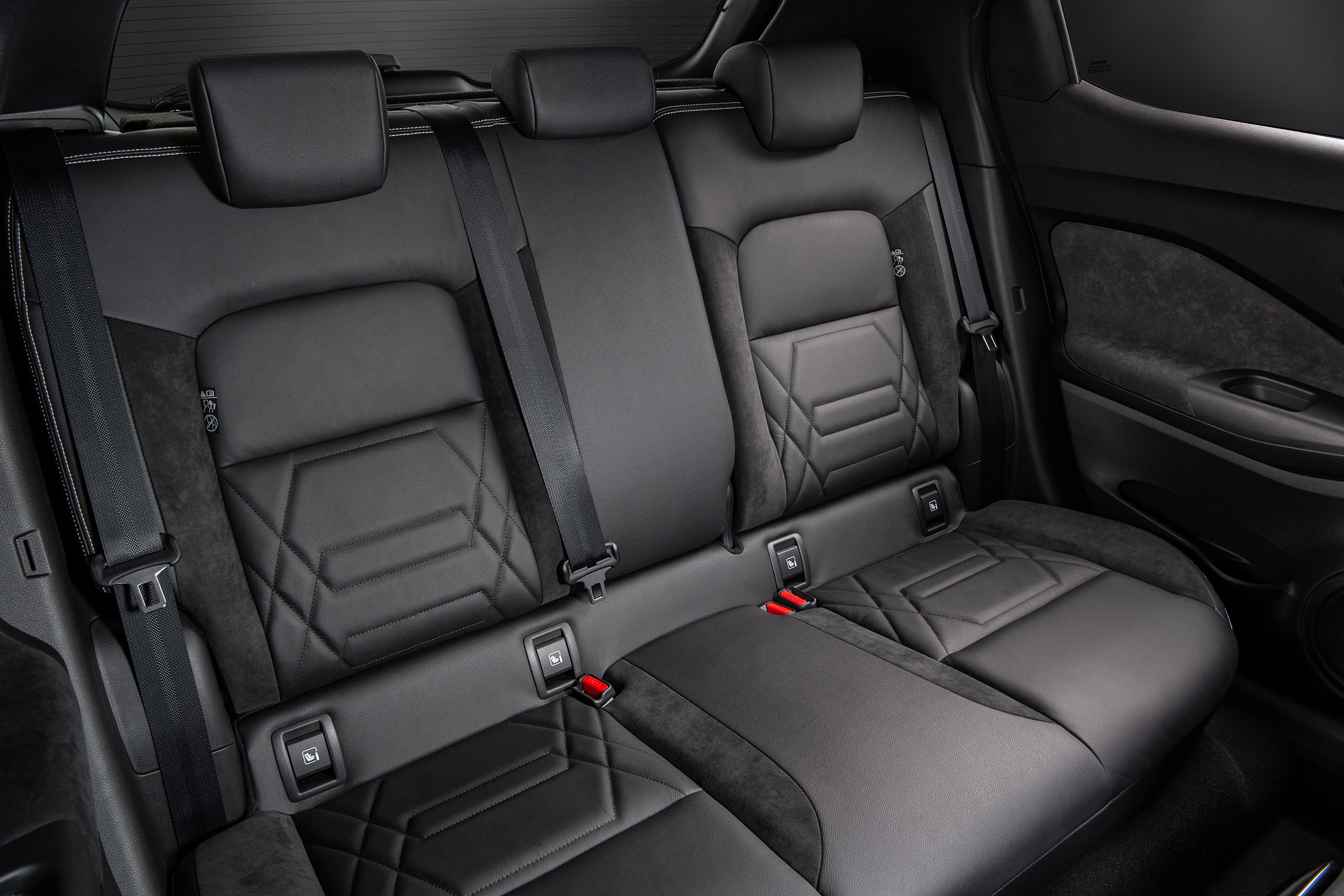 New Nissan Juke rear seats