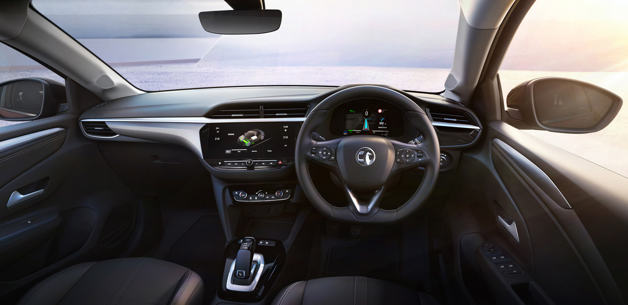 2020 Vauxhall Corsa-e - dashboard view