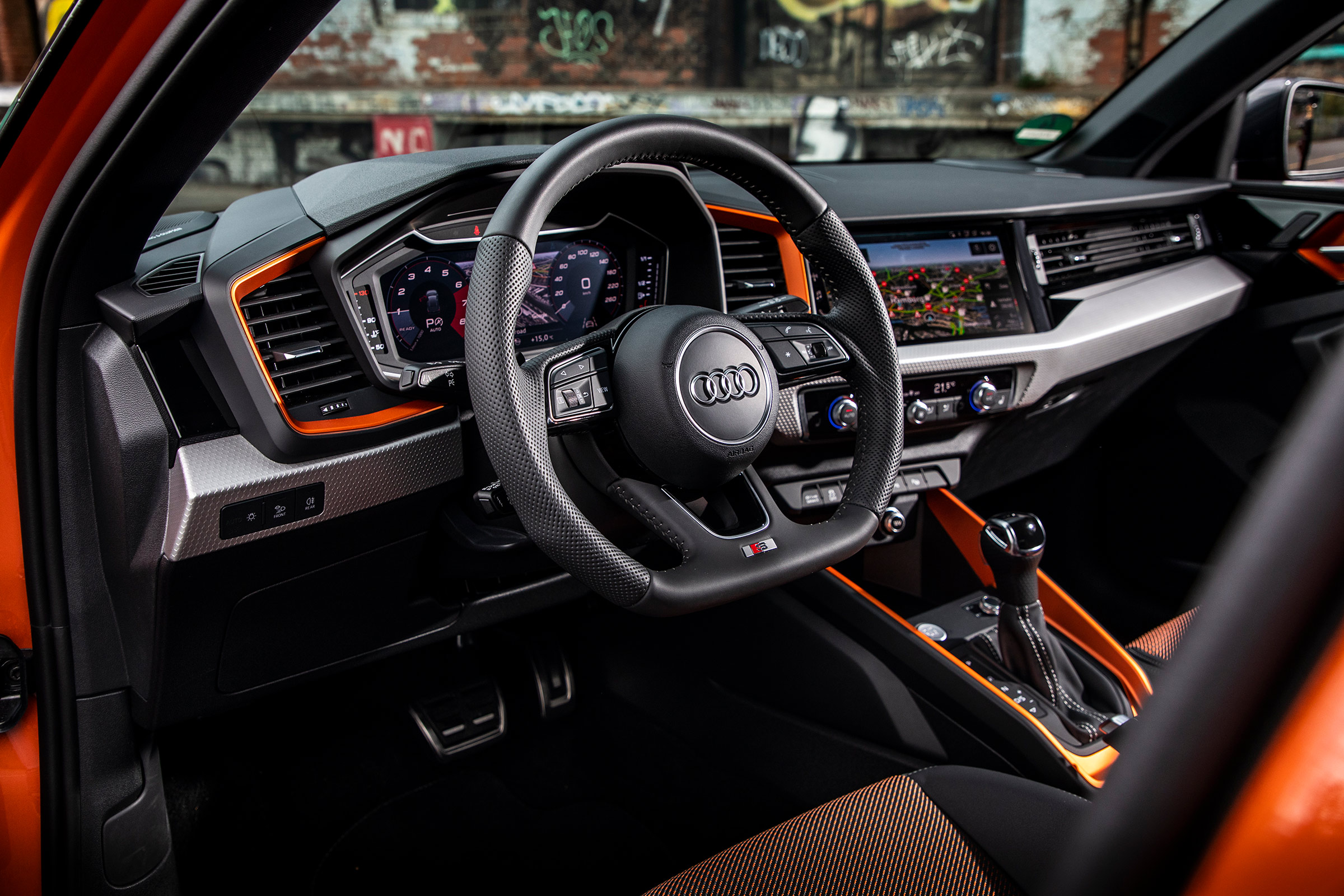 Audi A1 Citycarver hatchback interior
