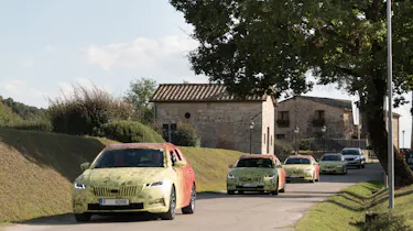 2020 Skoda Octavia Estates in camouflage