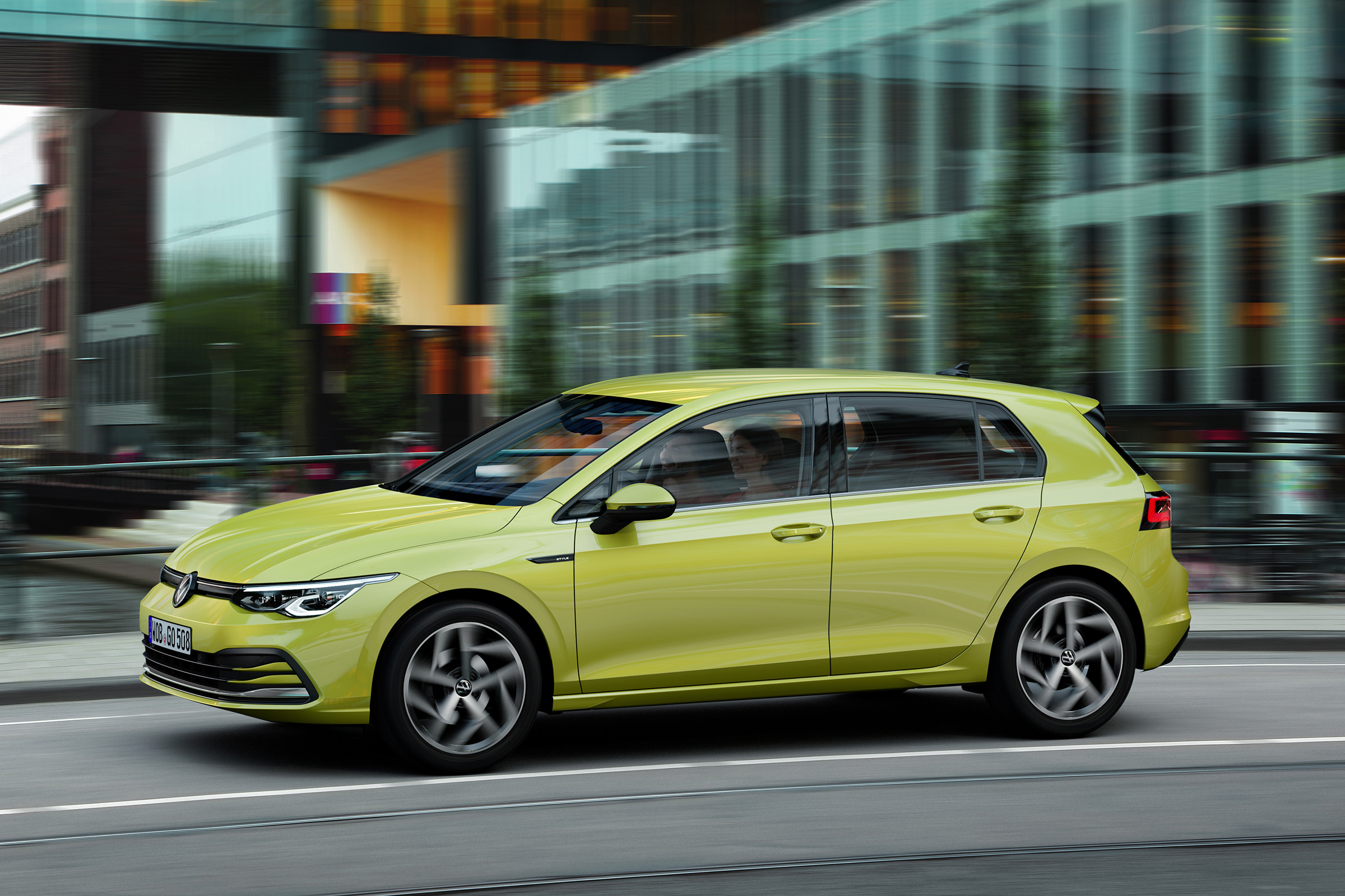 2020 Volkswagen Golf driving