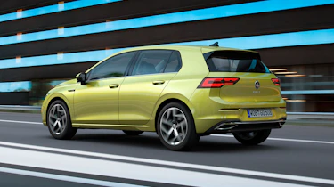 2020 Volkswagen Golf driving - rear left side