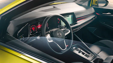 2020 Volkswagen Golf interior - taken from outside