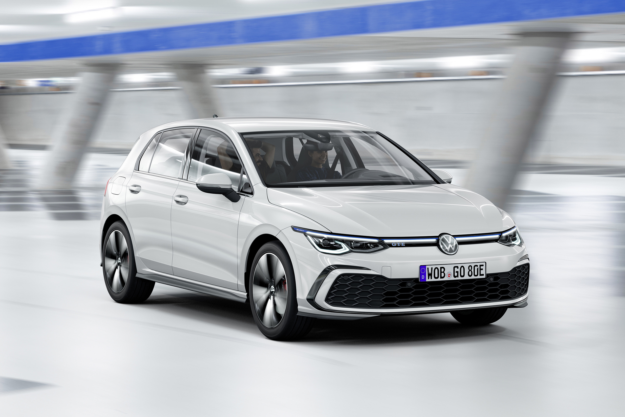 2020 Volkswagen Golf GTE driving