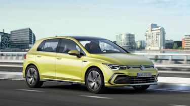 2020 Volkswagen Golf R-Line driving