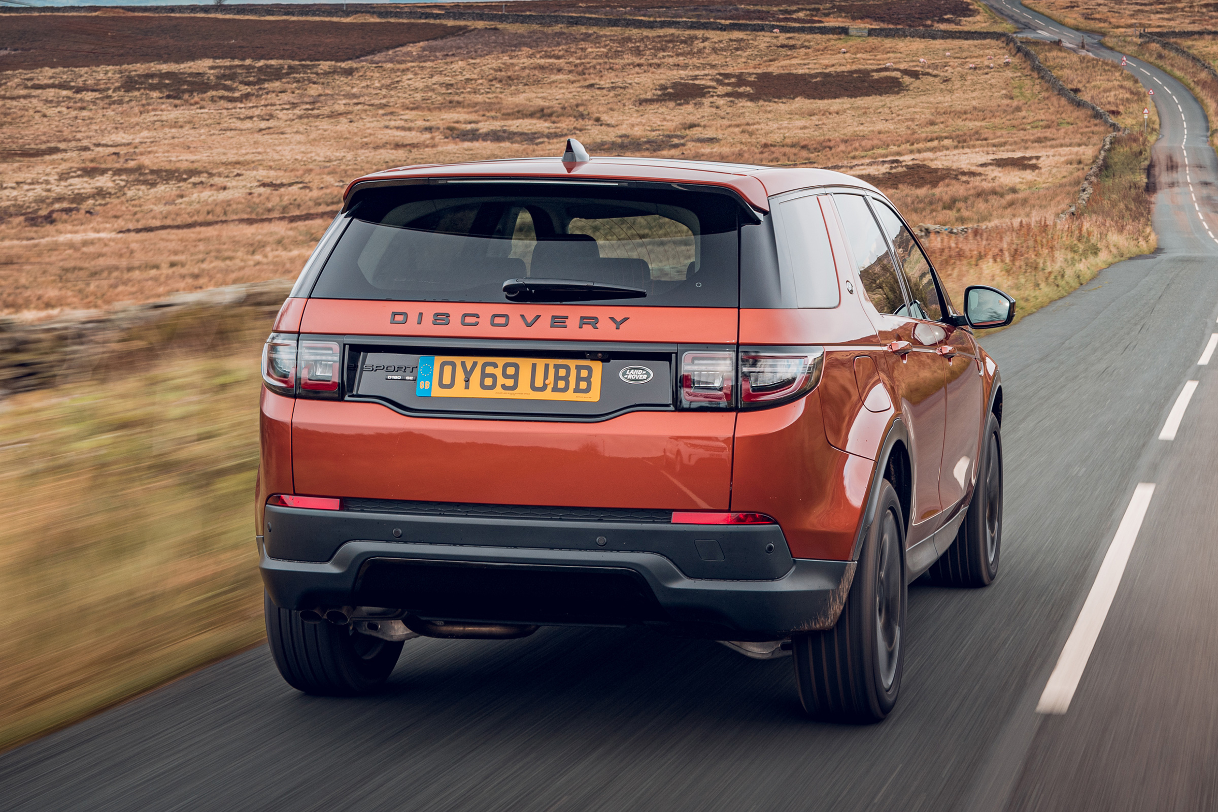 Land Rover Discovery Sport rear driving