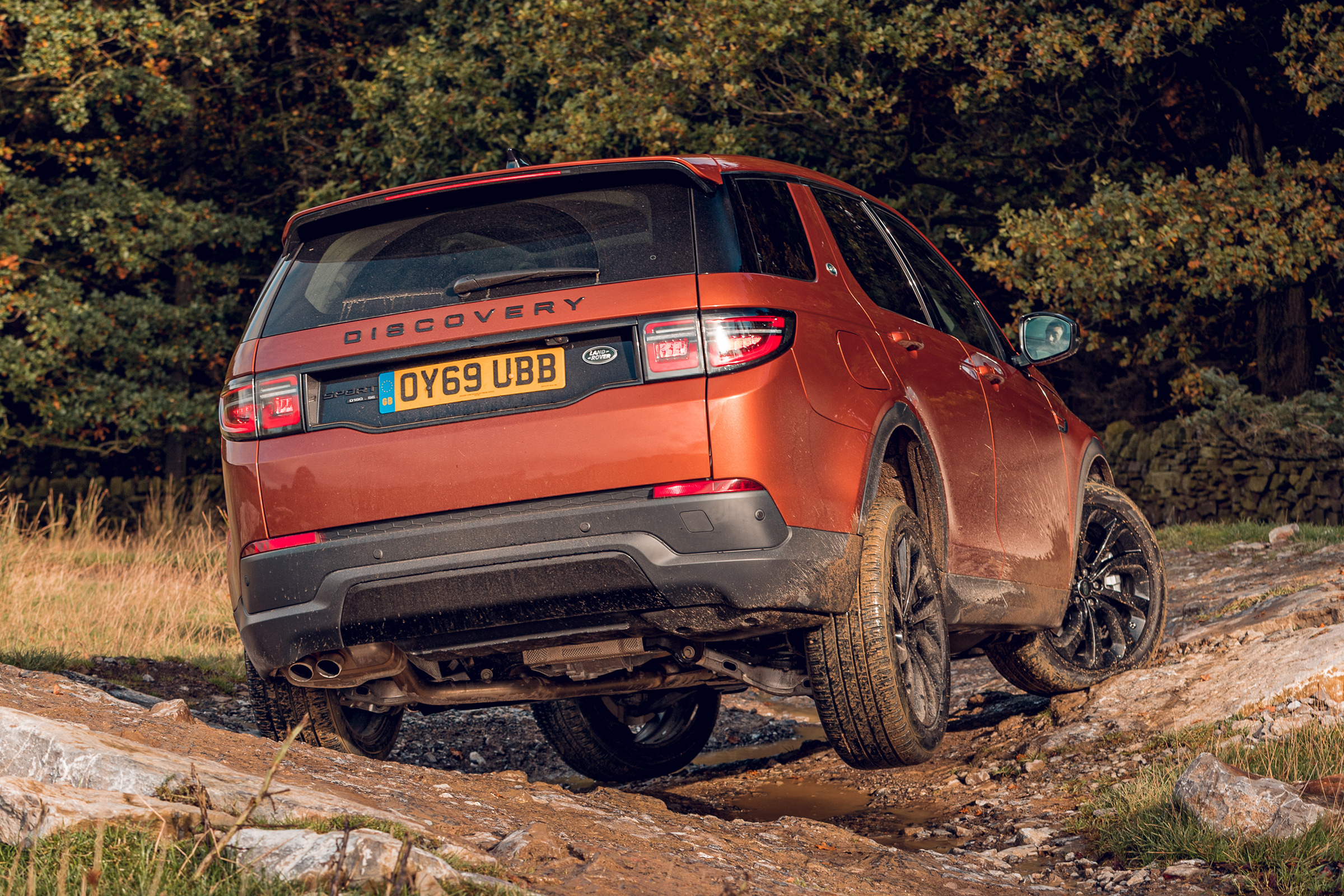 Land Rover Discovery Sport rear off-road
