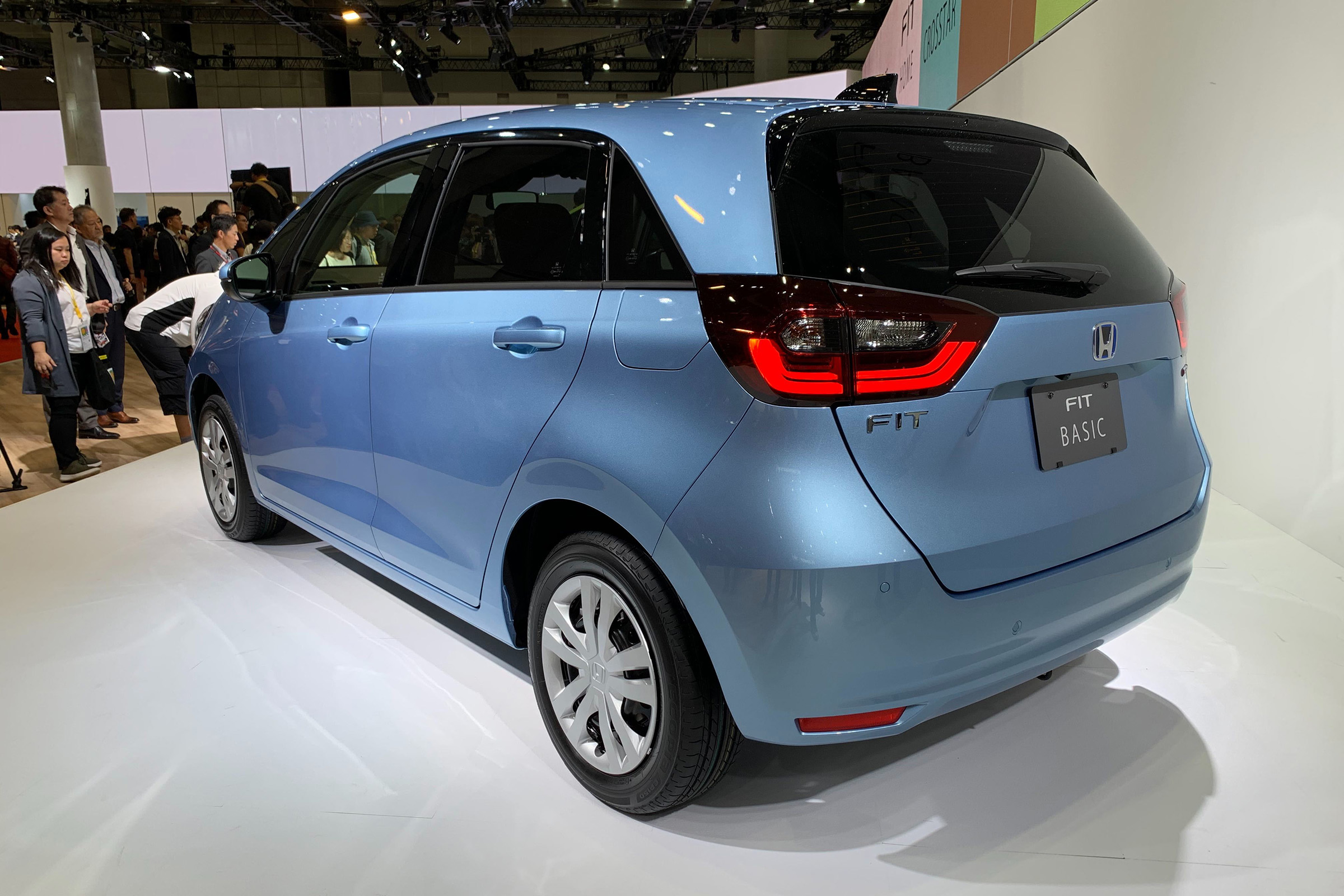 Honda Jazz hybrid rear view