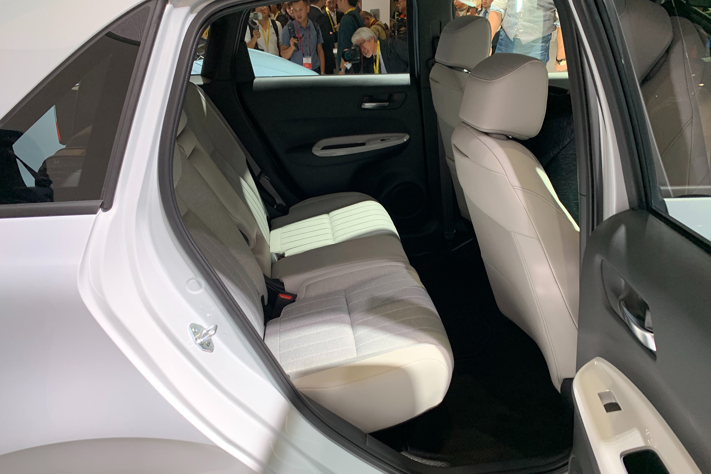 Honda Jazz hybrid rear seats