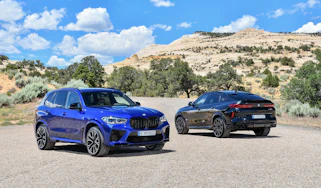 BMW X5 M Competition and BMW X6 M Competition