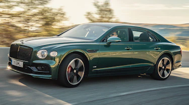 Bentley Flying Spur saloon front 3/4 driving