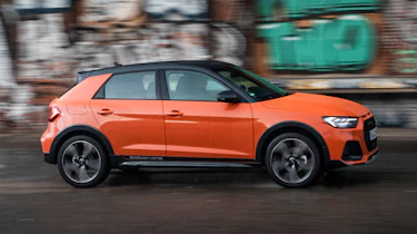 Audi A1 Citycarver hatchback side panning