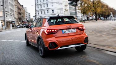Audi A1 Citycarver hatchback rear driving