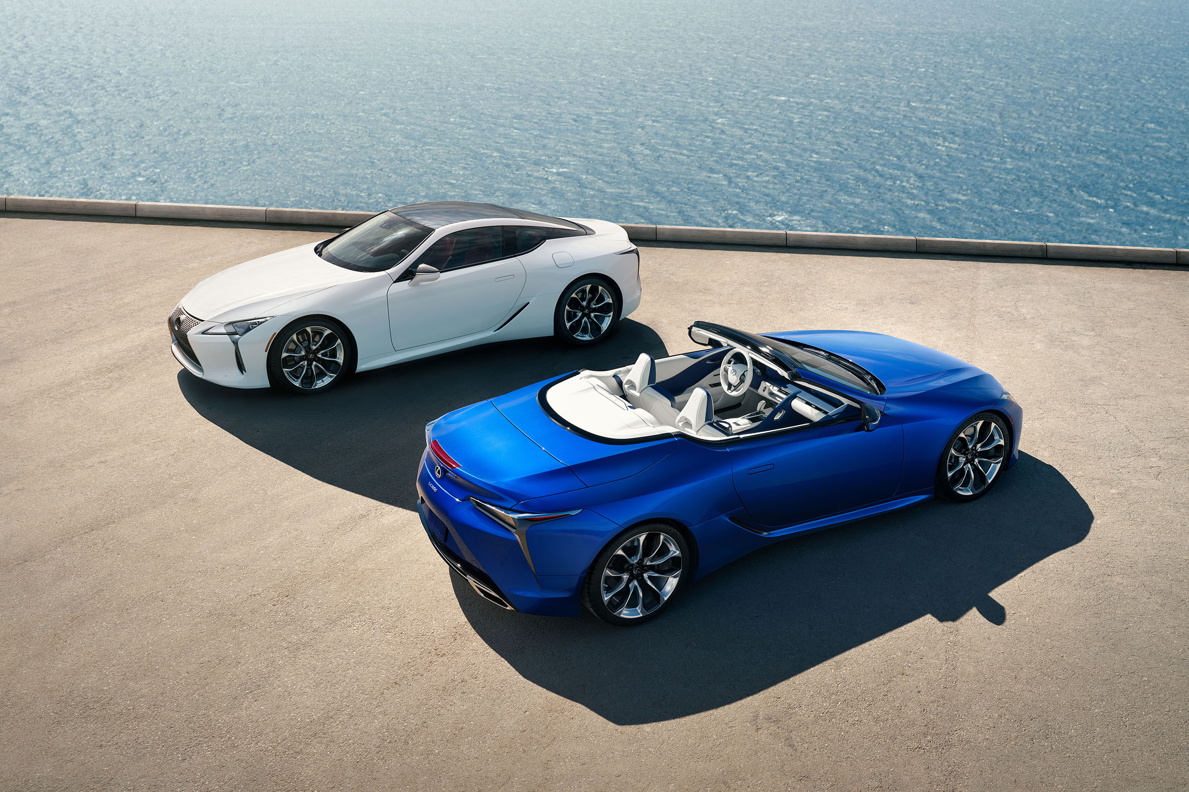 Lexus LC500 Convertible and coupe