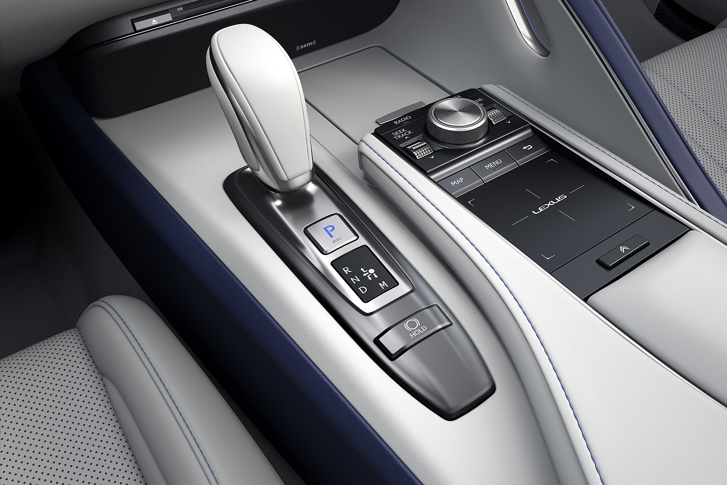 Lexus LC500 Convertible gearlever 