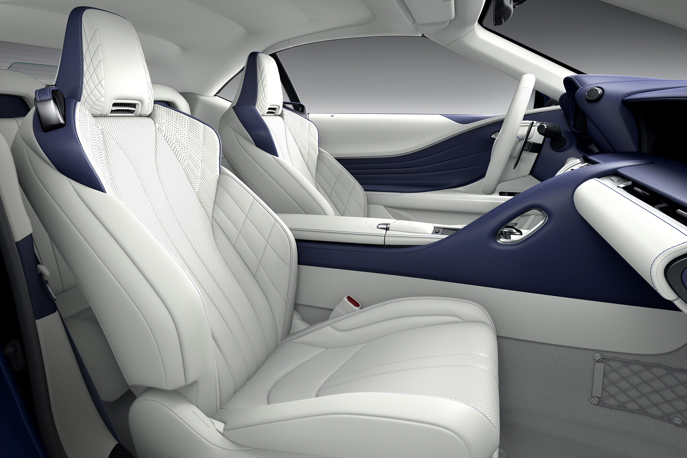 Lexus LC500 Convertible seats