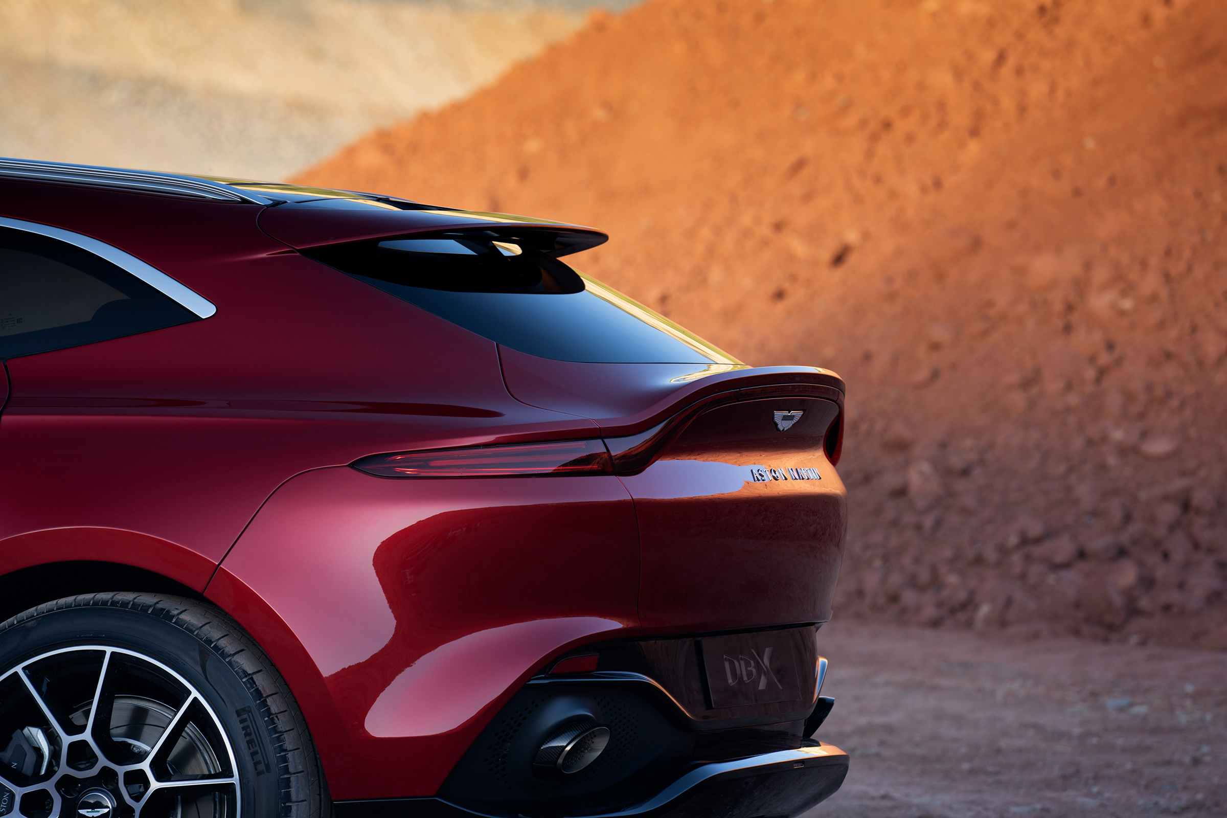 Aston Martin DBX rear end