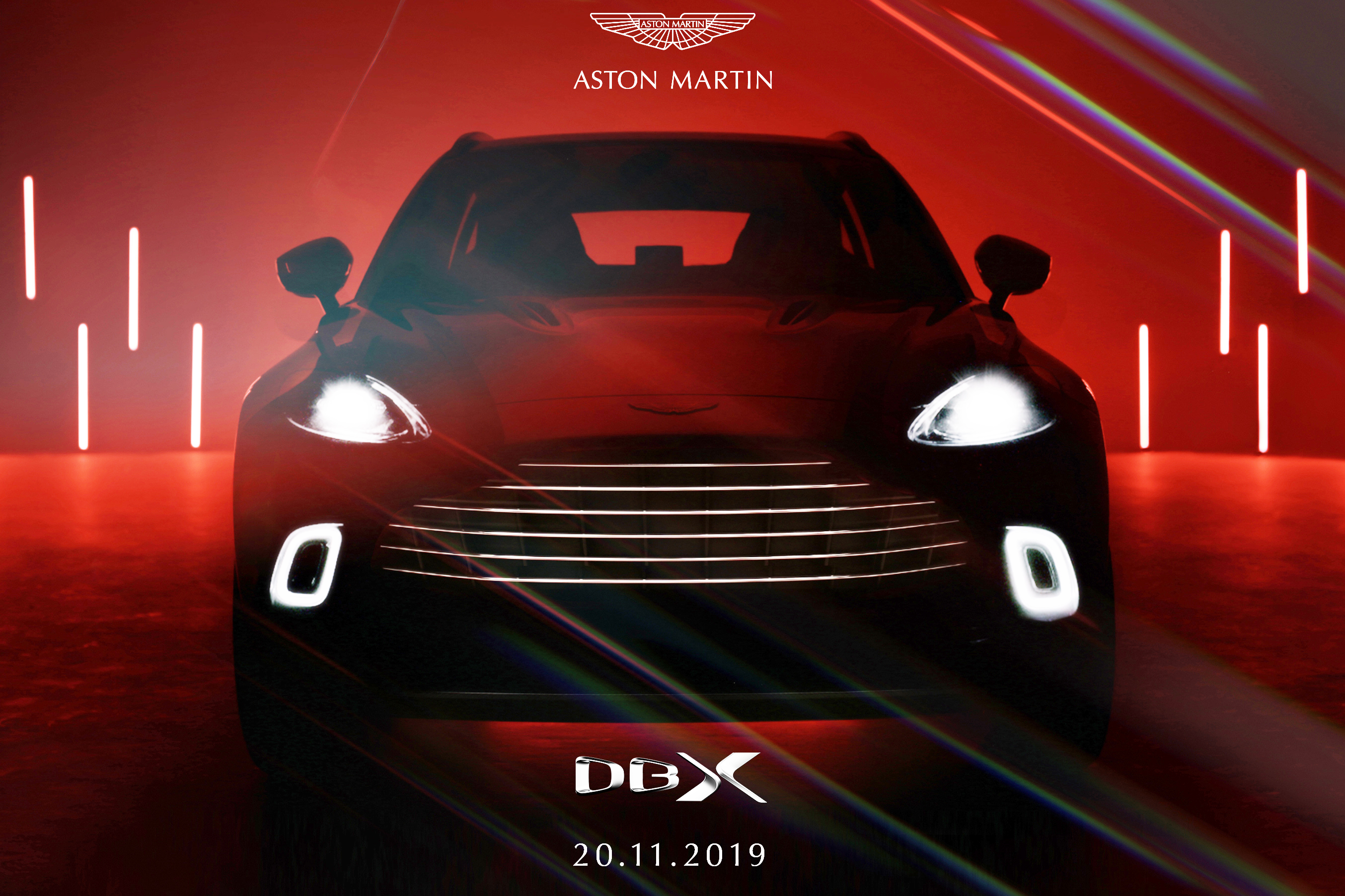2020 Aston Martin DBX reveal date