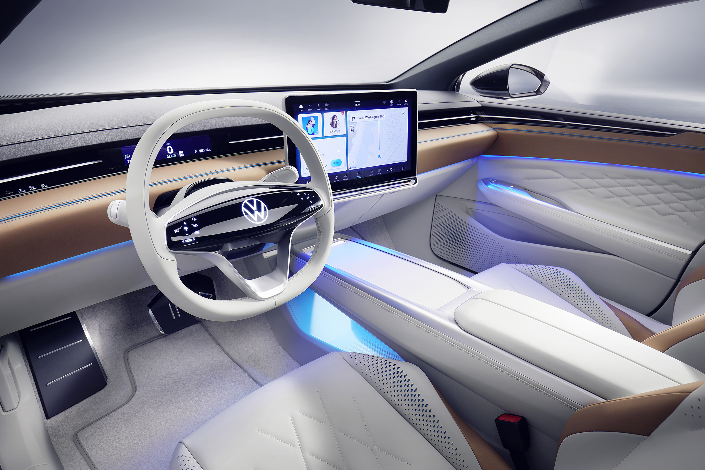 Volkswagen ID. Space Vizzion concept interior