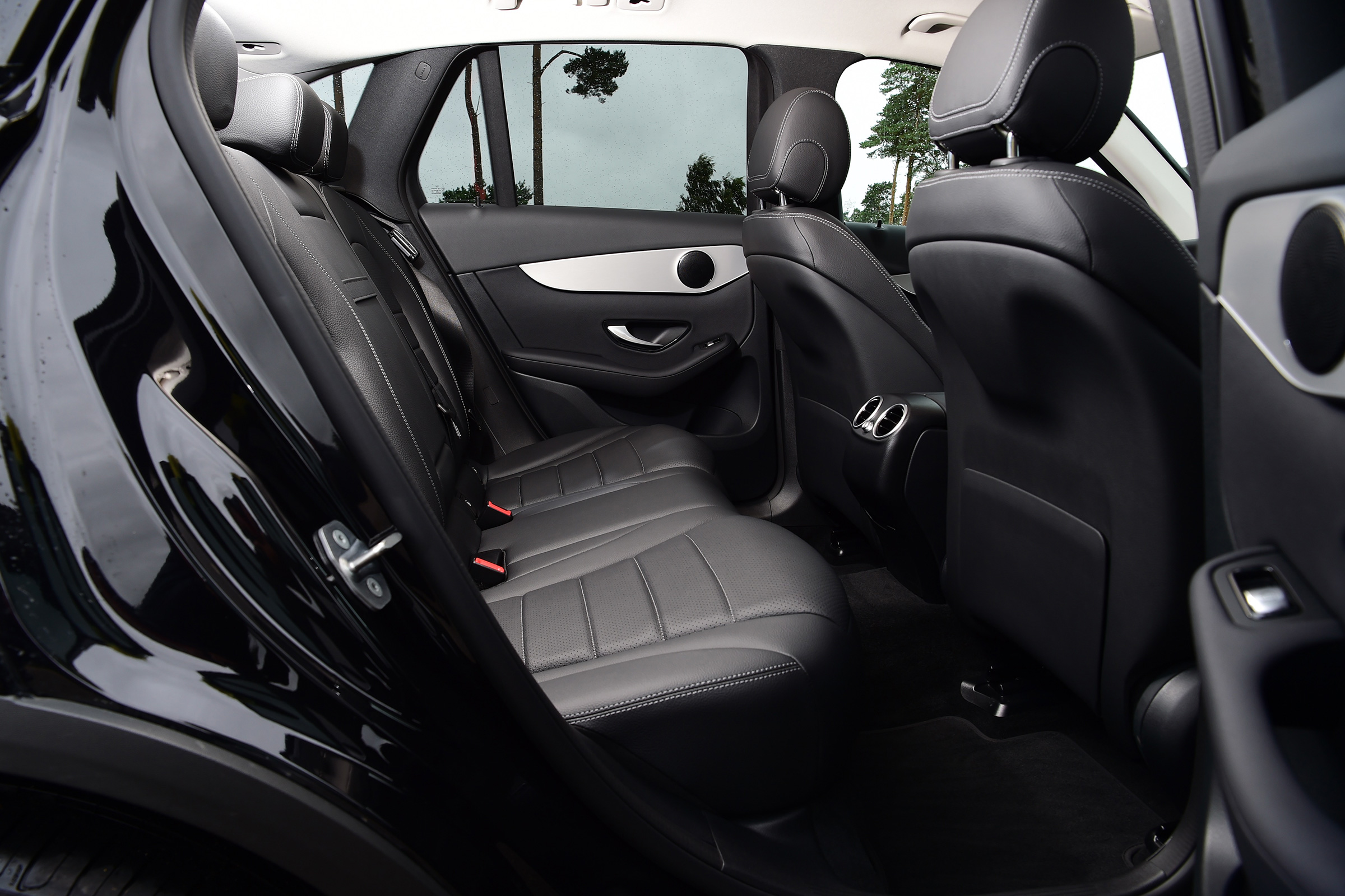 Mercedes GLC SUV rear seats
