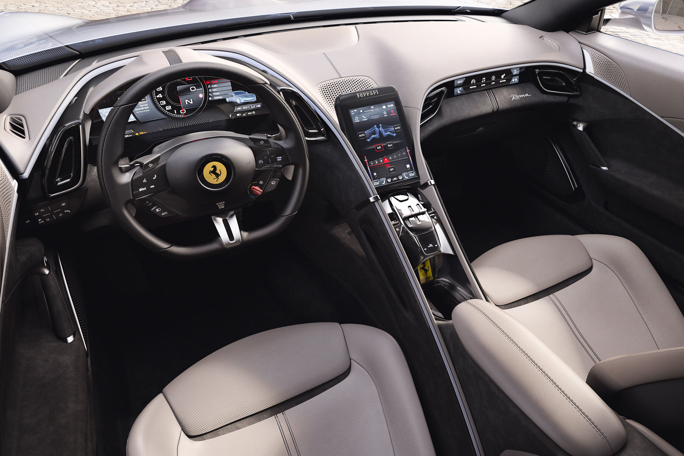 Ferrari Roma interior