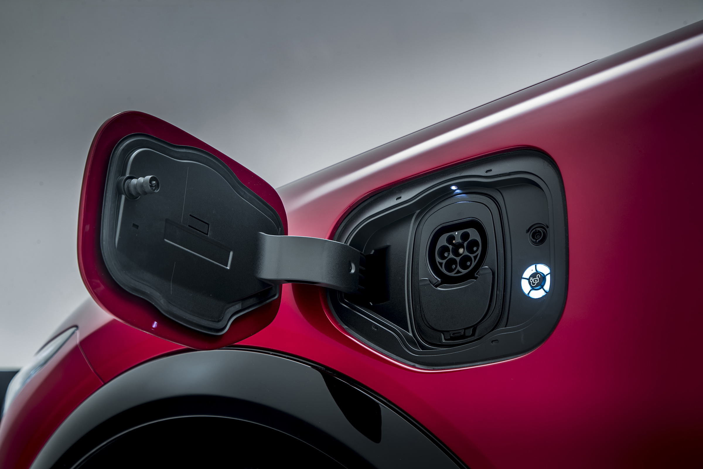 Ford Mustang Mach-E charging port