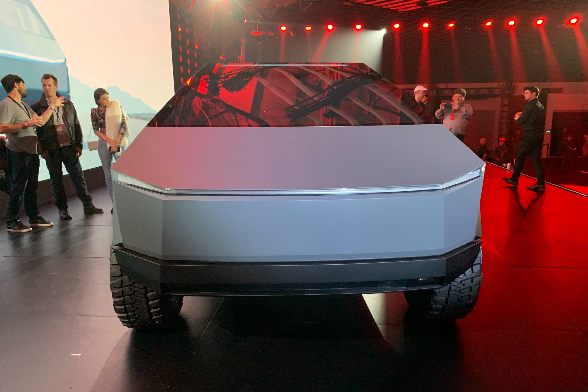Tesla Cybertruck - front view