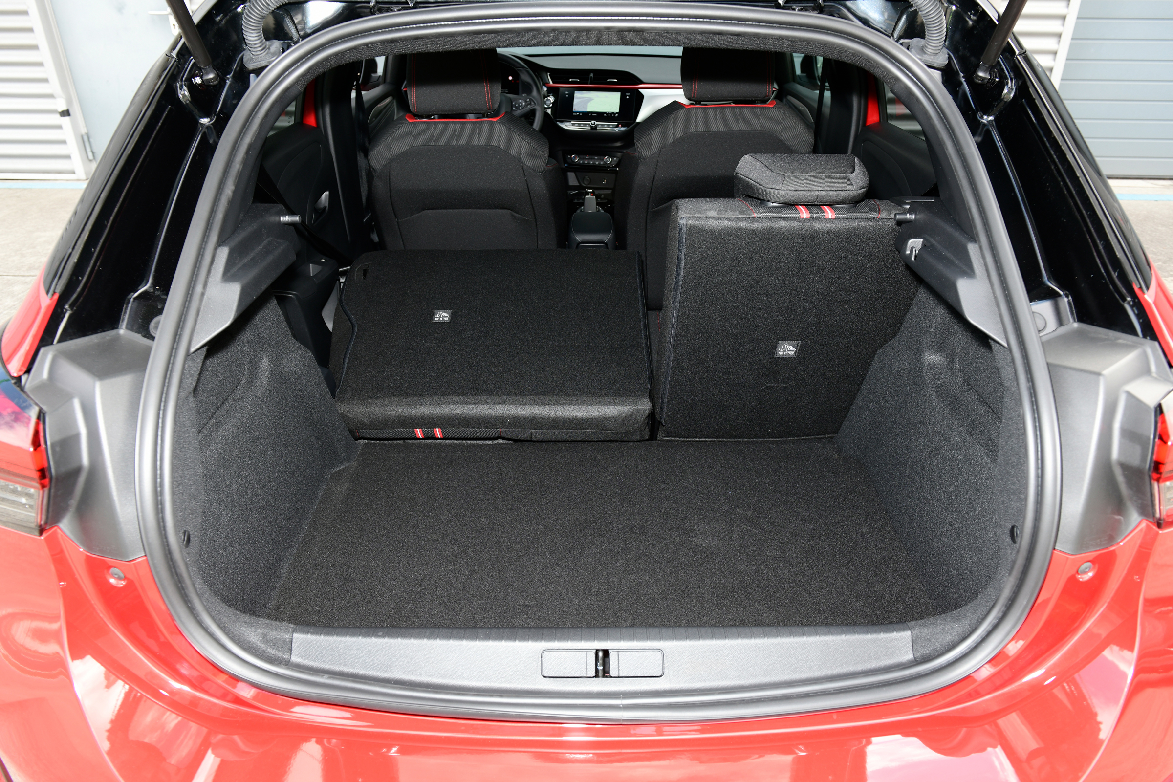 2019 Vauxhall Corsa - boot space with rear seats folded
