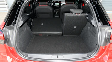 2019 Vauxhall Corsa - boot space with rear seats folded