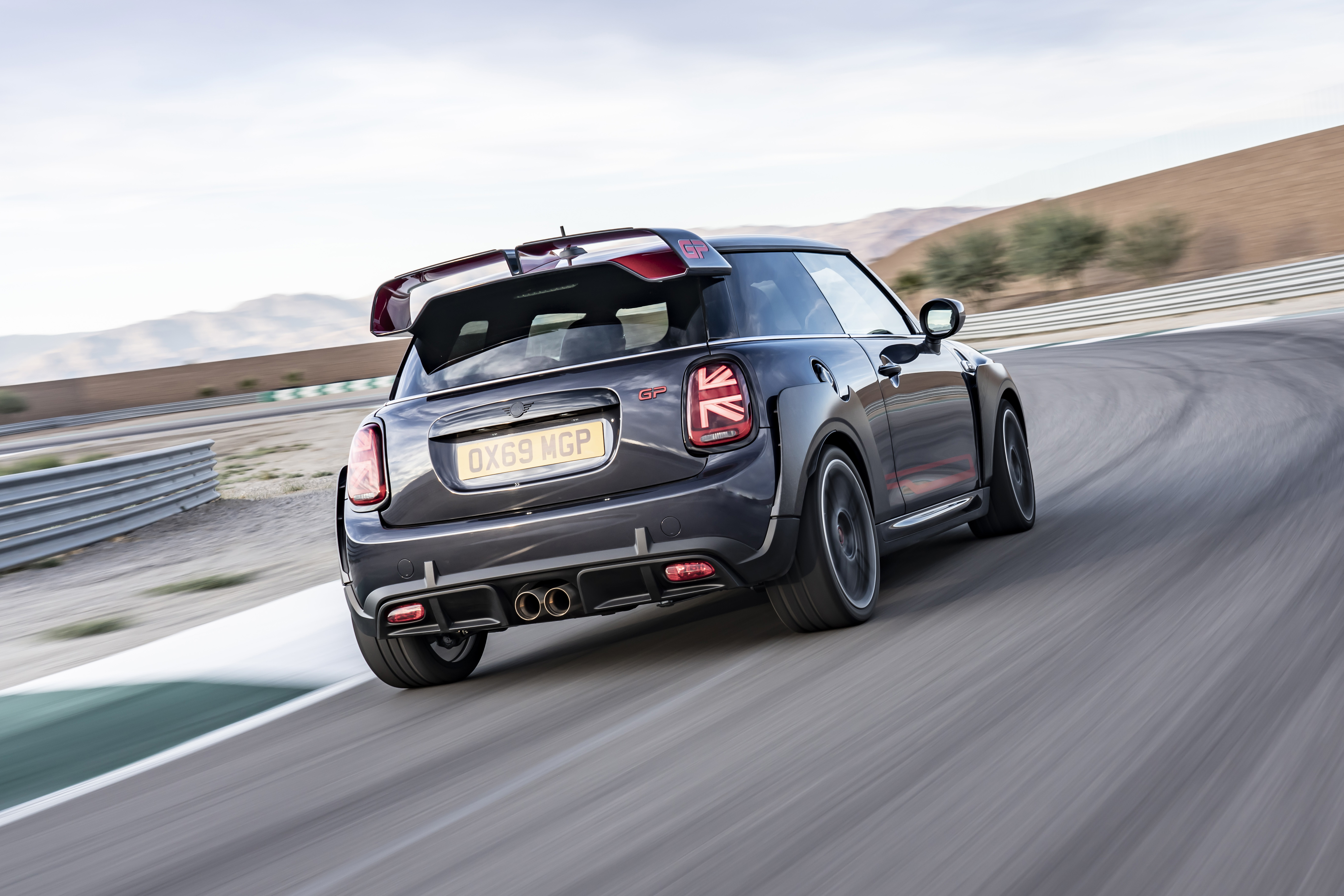 MINI John Cooper Works GP - rear 3/4 dynamic