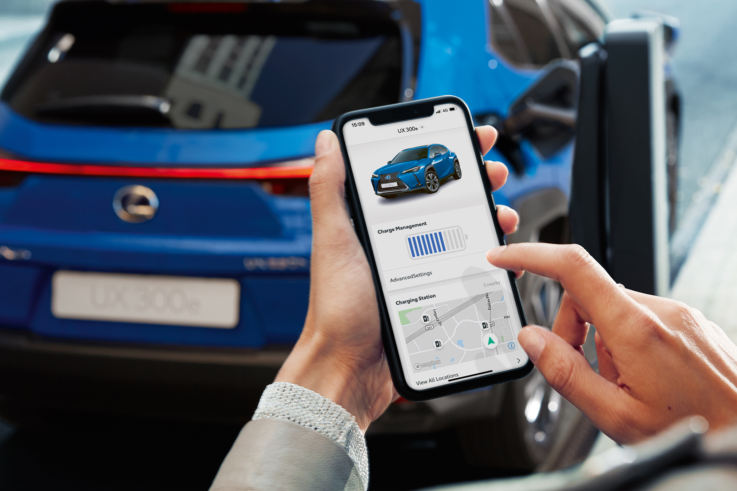 Lexus UX 300e companion app