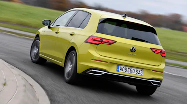 2020 Volkswagen Golf - rear 3/4 dynamic view