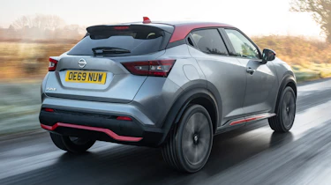 Nissan Juke SUV rear 3/4 tracking