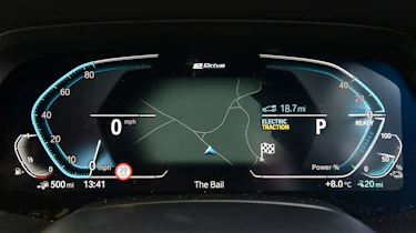 BMW X5 xDrive45e SUV digital instruments
