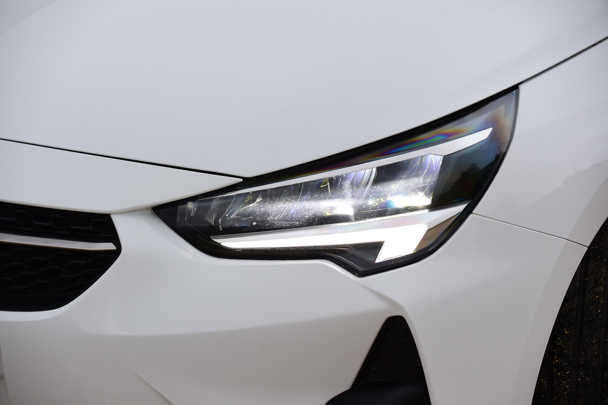 Vauxhall Corsa hatchback headlights