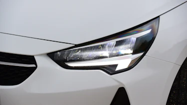 Vauxhall Corsa hatchback headlights