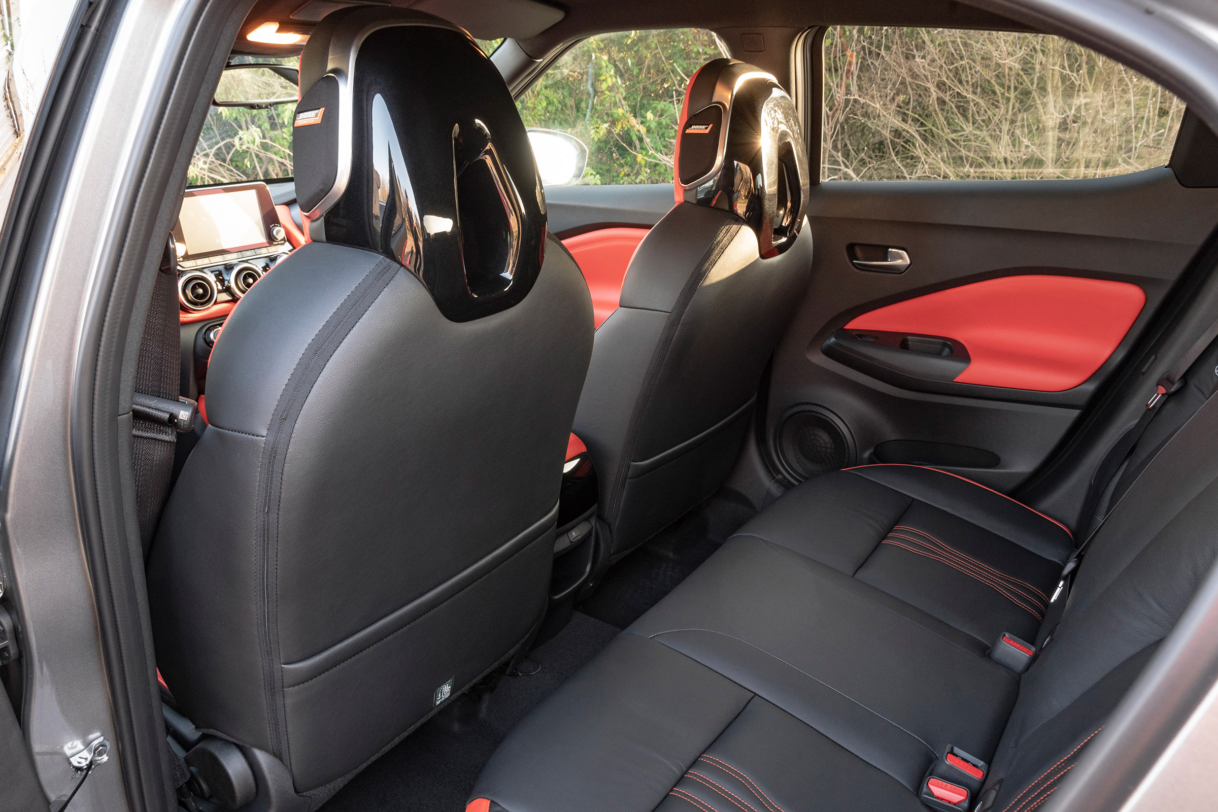 Nissan Juke SUV rear seats