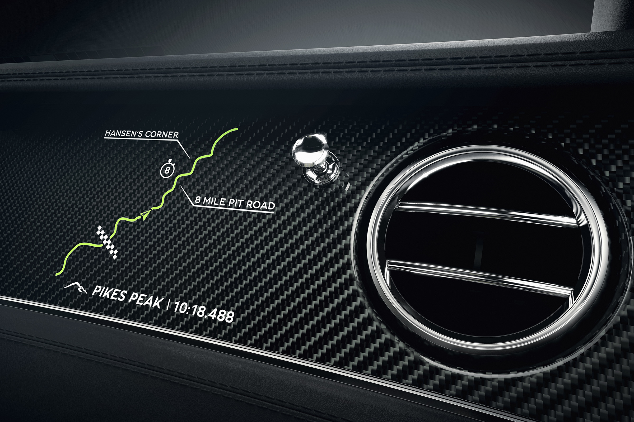 Bentley Continental GT Limited Edition dashboard detail