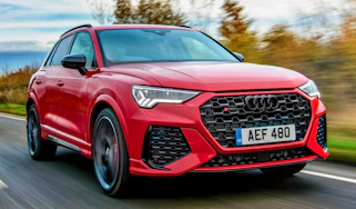Audi RS Q3 driving