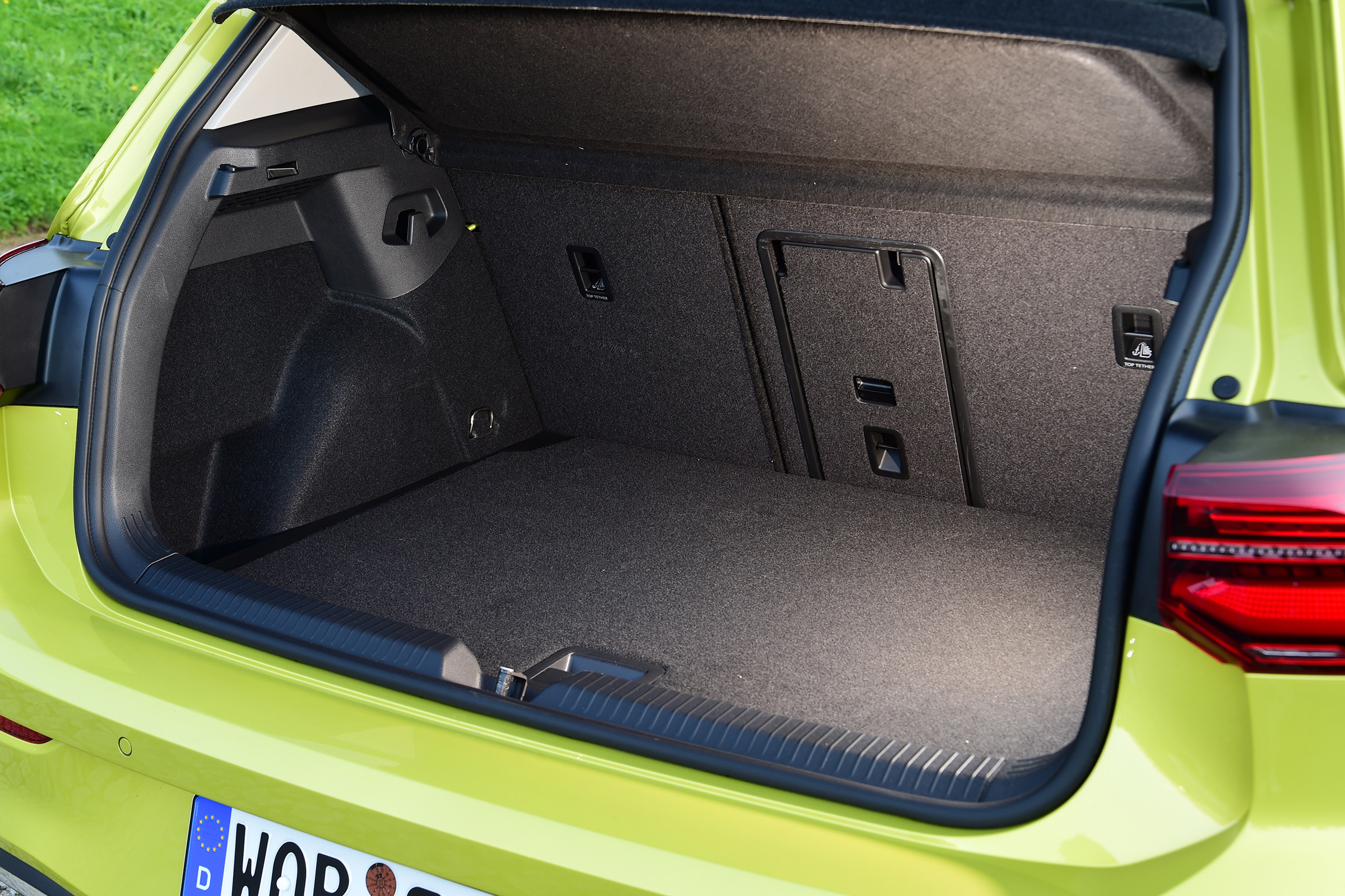 Volkswagen Golf hatchback boot