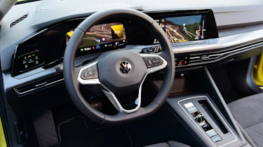 Volkswagen Golf hatchback steering wheel