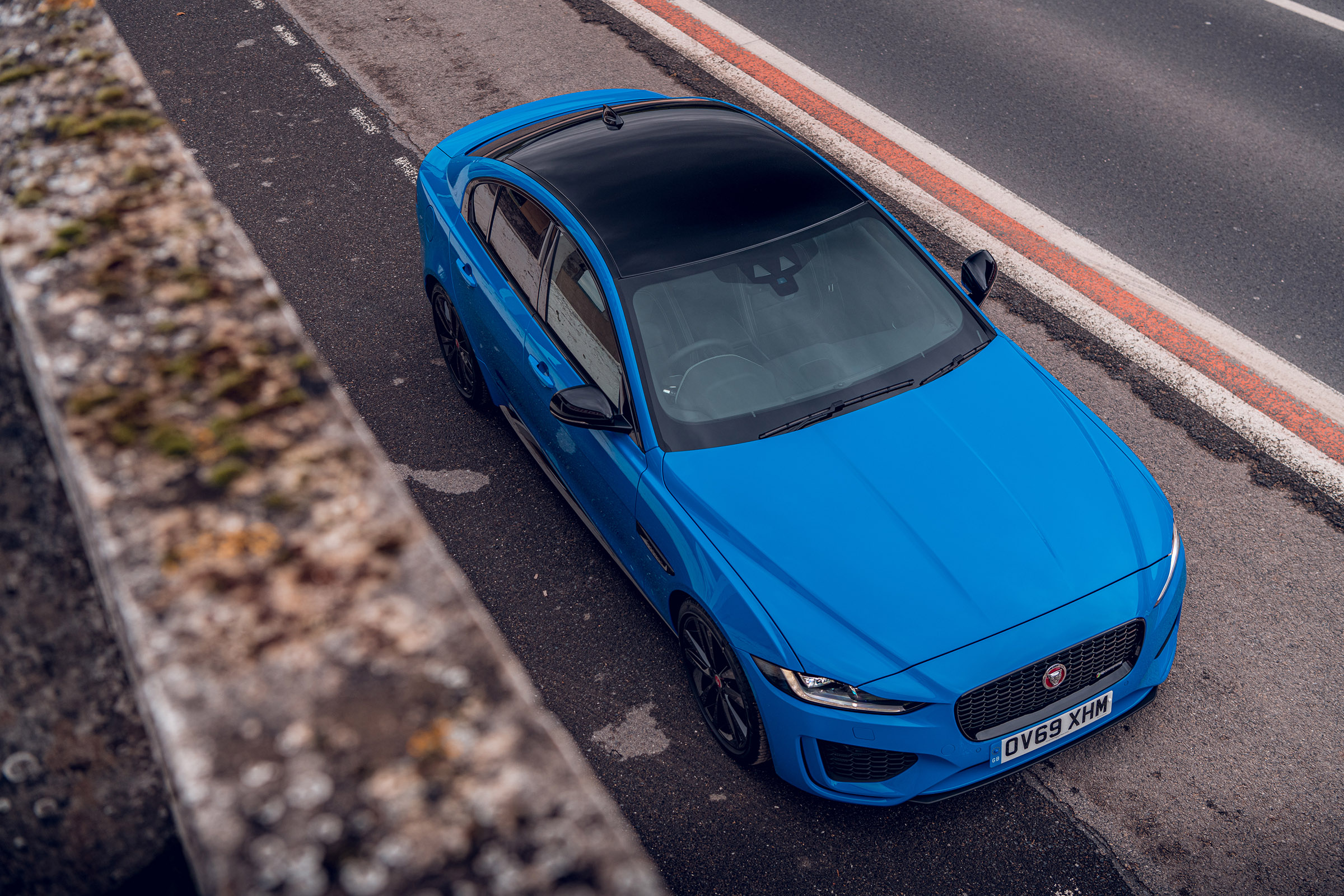 Jaguar XE Reims Edition top view