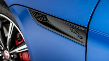2020 Jaguar F-Type side vent detail