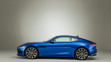 2020 Jaguar F-Type left side view